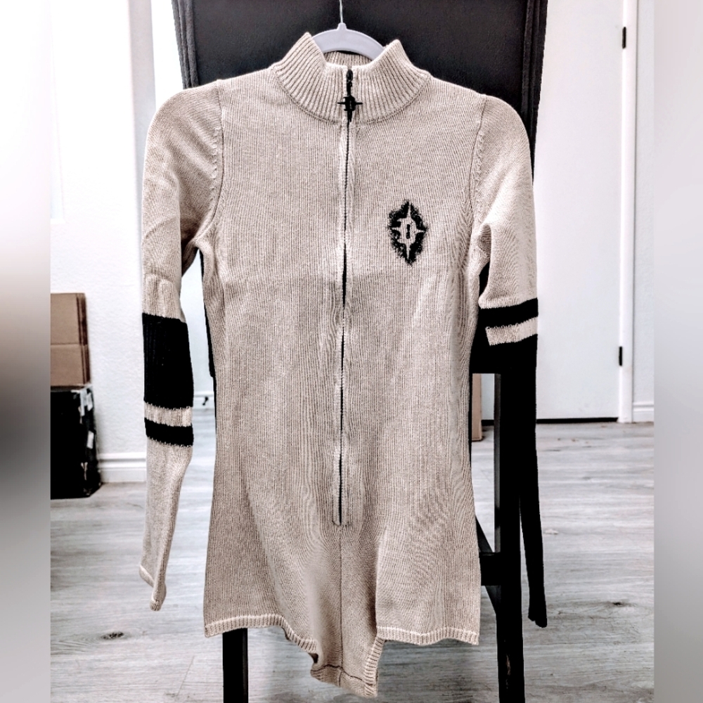 SOLD NWOT Darker Wavs Sweater Knit Romper